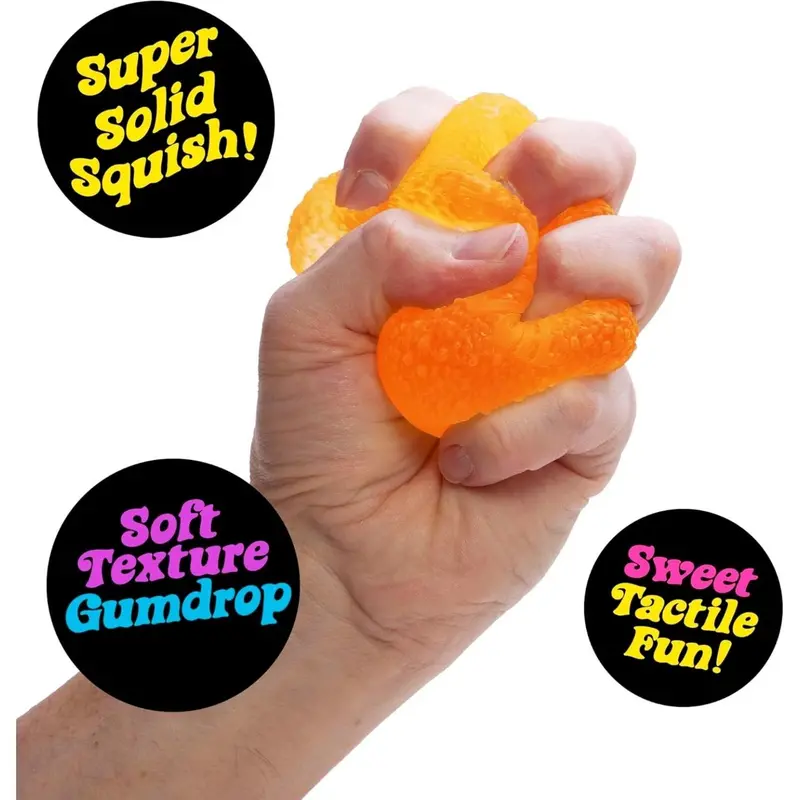 NeeDoh Gumdrop – Textured Sensory Squeeze Toy (2.5 Inches)
