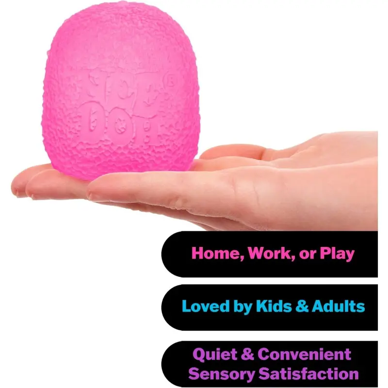 NeeDoh Gumdrop – Textured Sensory Squeeze Toy (2.5 Inches)