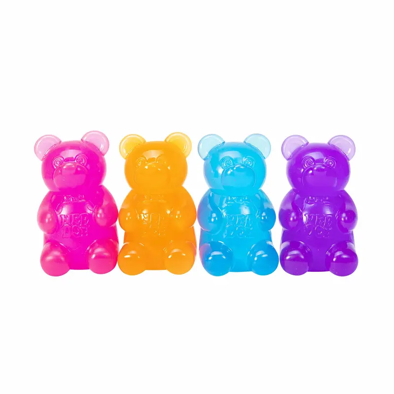 NeeDoh Gummy Bear – Chewy-Feel Sensory Squeeze Toy