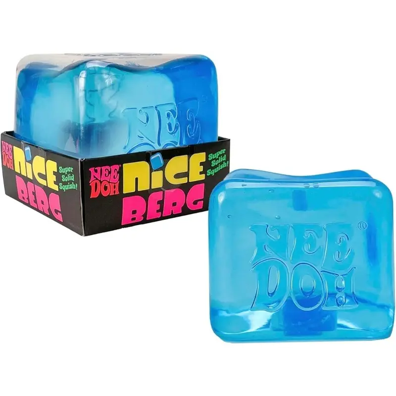 NeeDoh Nice Berg – Extra-Large Squishy Cube