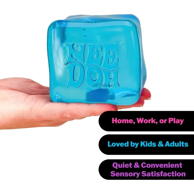 NeeDoh Nice Berg – Extra-Large Squishy Cube