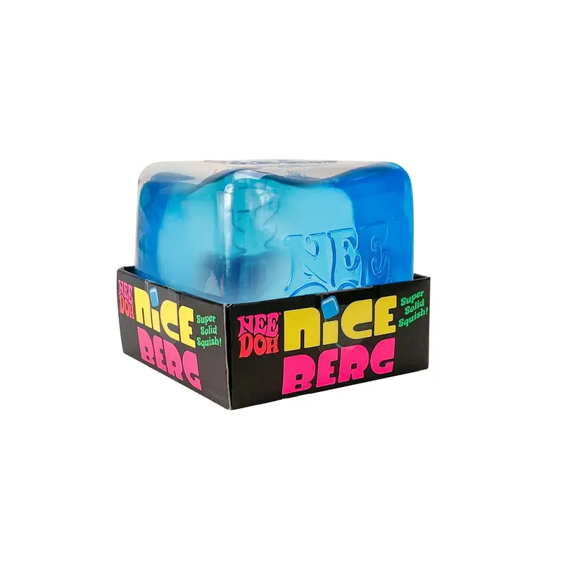 NeeDoh Nice Berg – Oversized Squishy Sensory Cube