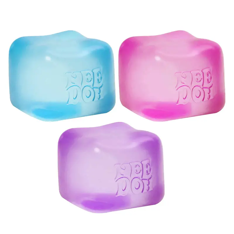 NeeDoh Nice Cube – Classic Solid Squish Toy