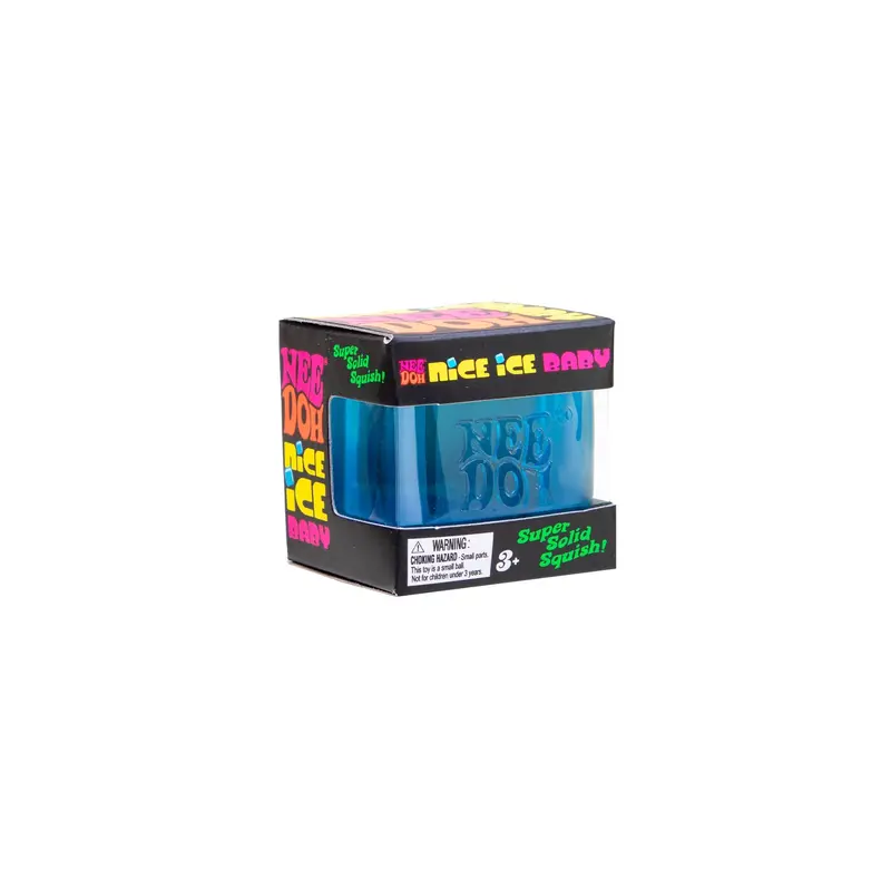 NeeDoh Nice Ice Baby – Frosty-Themed Squish Toy