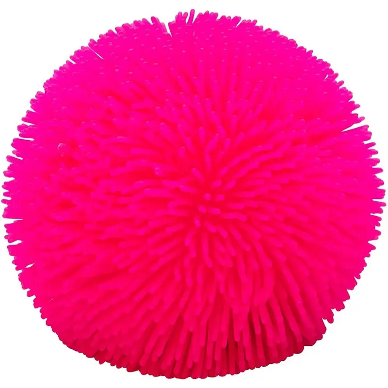 NeeDoh Shaggy Ball – Neon Squishy Sensory Set (3-Pack)