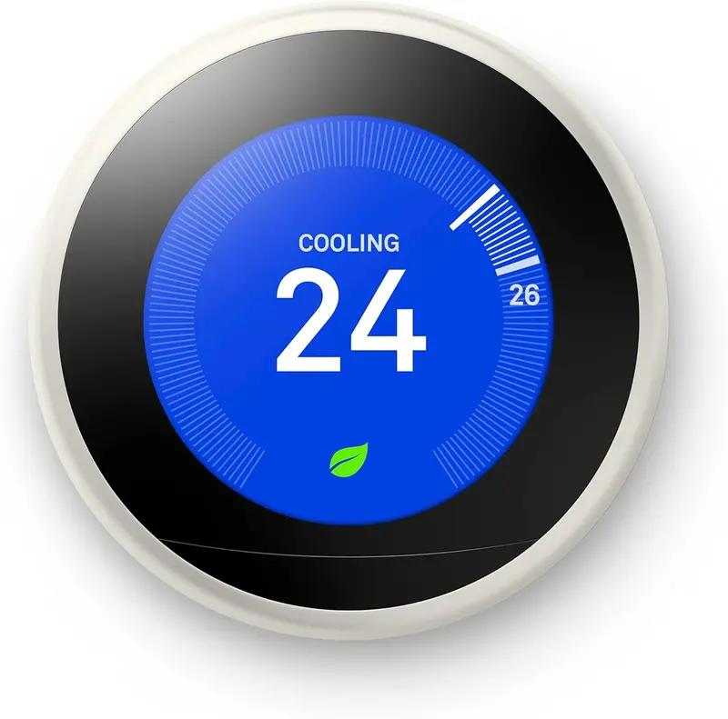 Nest Learning Thermostat (3rd Gen) – Smart Wi-Fi Programmable Thermostat with Alexa Support & Energy Monitoring 2
