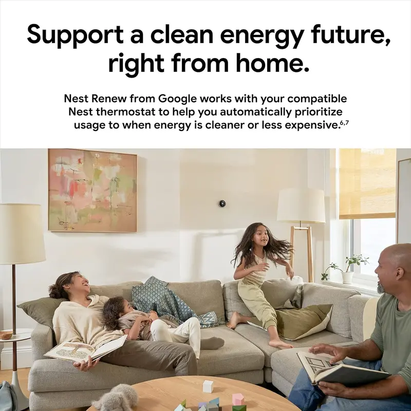 Nest Learning Thermostat (3rd Gen) – Smart Wi-Fi Programmable Thermostat with Alexa Support & Energy Monitoring