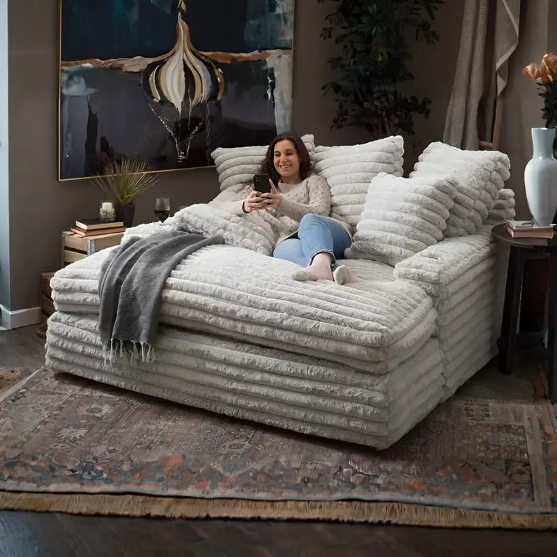 Nestle Power-Recline Lounge Chair – Built-in Dual Drink Holders and Dual USB Charging Stations