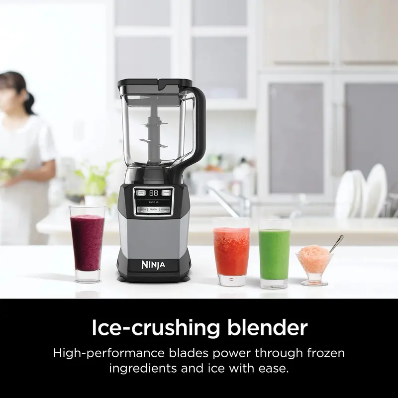 Ninja 1200W Compact Kitchen System – Multi-Function Food Processor, Blender & More