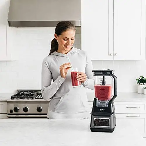Ninja BN701 Professional Plus Blender – Auto-iQ Technology, 64 oz Total Crushing Pitcher, Grey