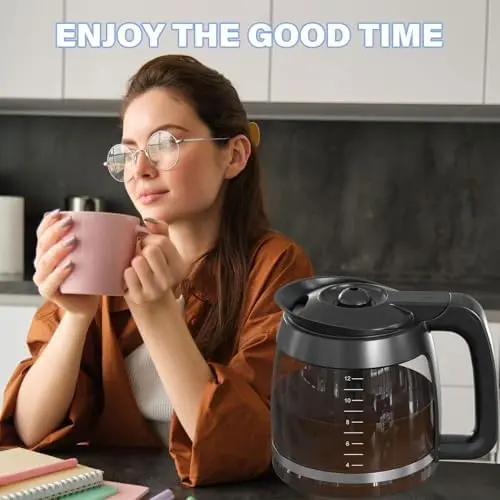 Ninja CE251/CE201-Compatible 12-Cup Coffee Carafe – BPA-Free Replacement for Ninja Coffee Bar Systems