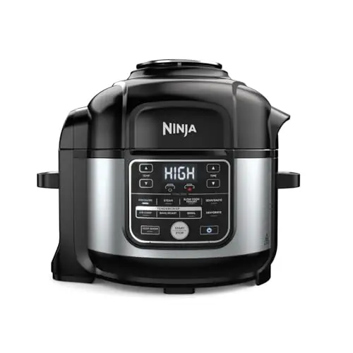 Ninja Foodi OS300 10-in-1 Pressure Cooker Air Fryer – 6.5-Quart Stainless Steel Multicooker