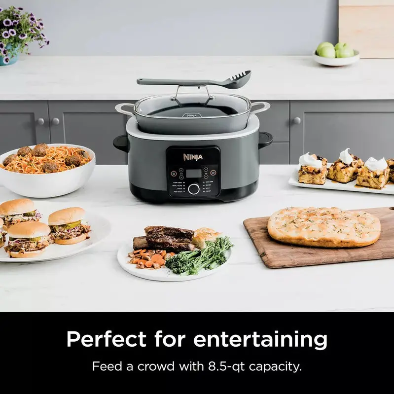 Ninja Foodi PossibleCooker PRO – 8.5-Quart Smart Multi-Cooker with Pressure, Steam, Slow Cook, and More