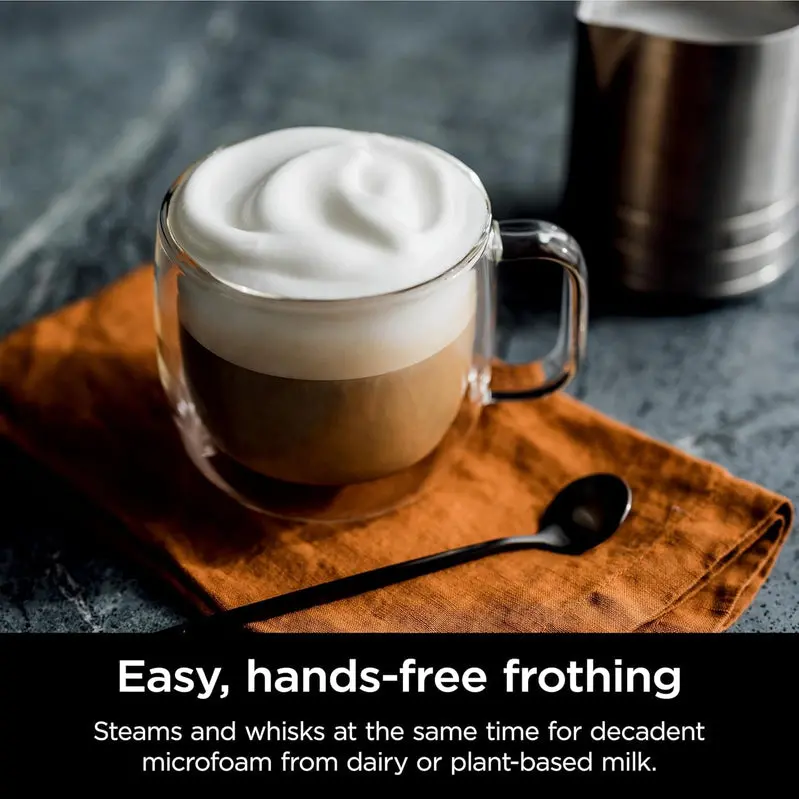 Ninja Luxe Café ES601 Espresso & Drip Coffee Maker – Dual-Brew Technology for Barista-Style Drinks