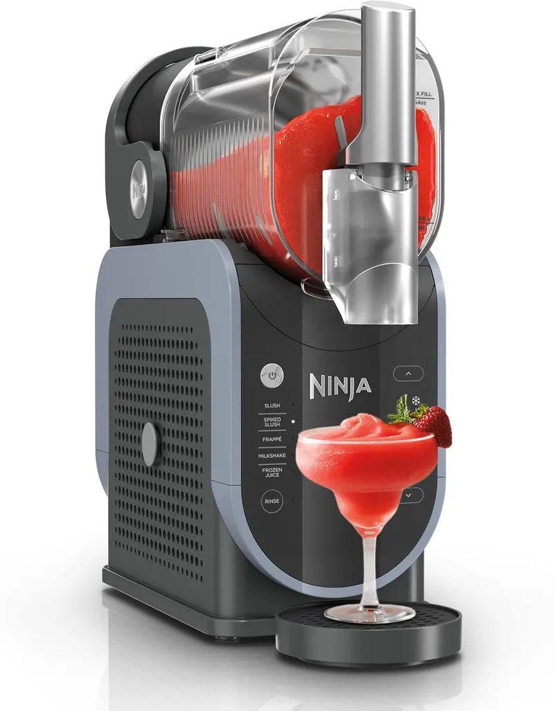 Ninja SLUSHi Frozen Drink Maker – 88-Ounce Capacity with 5 Preset Programs and Sleek Black Design