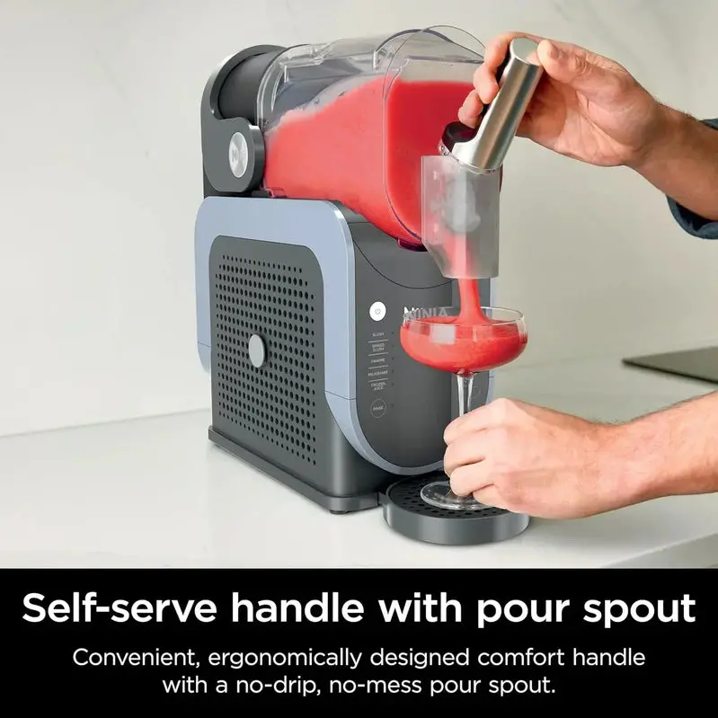 Ninja SLUSHi Professional Frozen Drink Maker – 88 oz RapidChill Technology, 5 Presets for Margaritas, Frappés & More