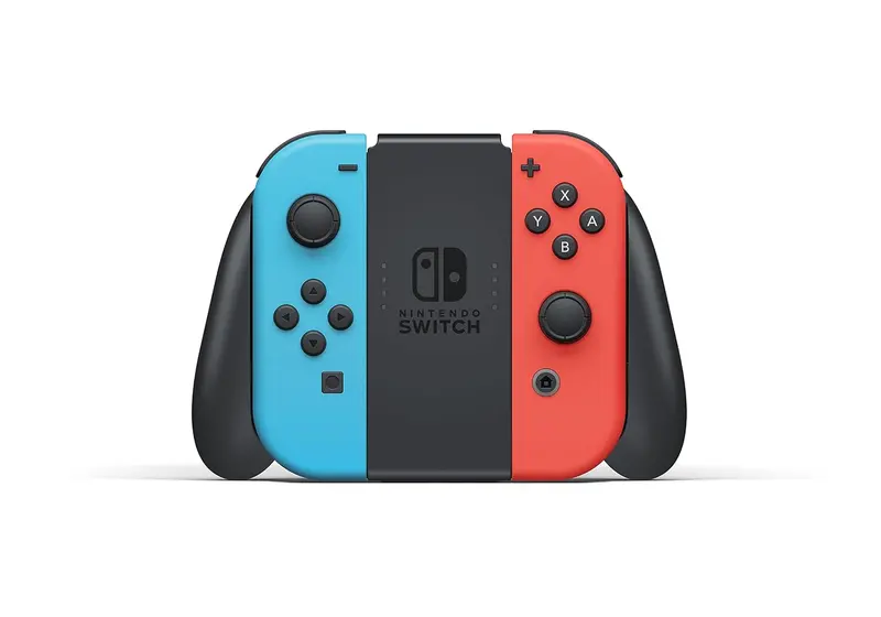 Nintendo Switch Handheld Console — Neon Blue & Red Joy-Con Edition
