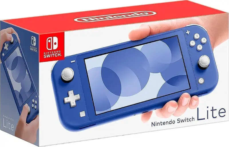 Nintendo Switch Lite — Vibrant Blue Handheld Gaming System