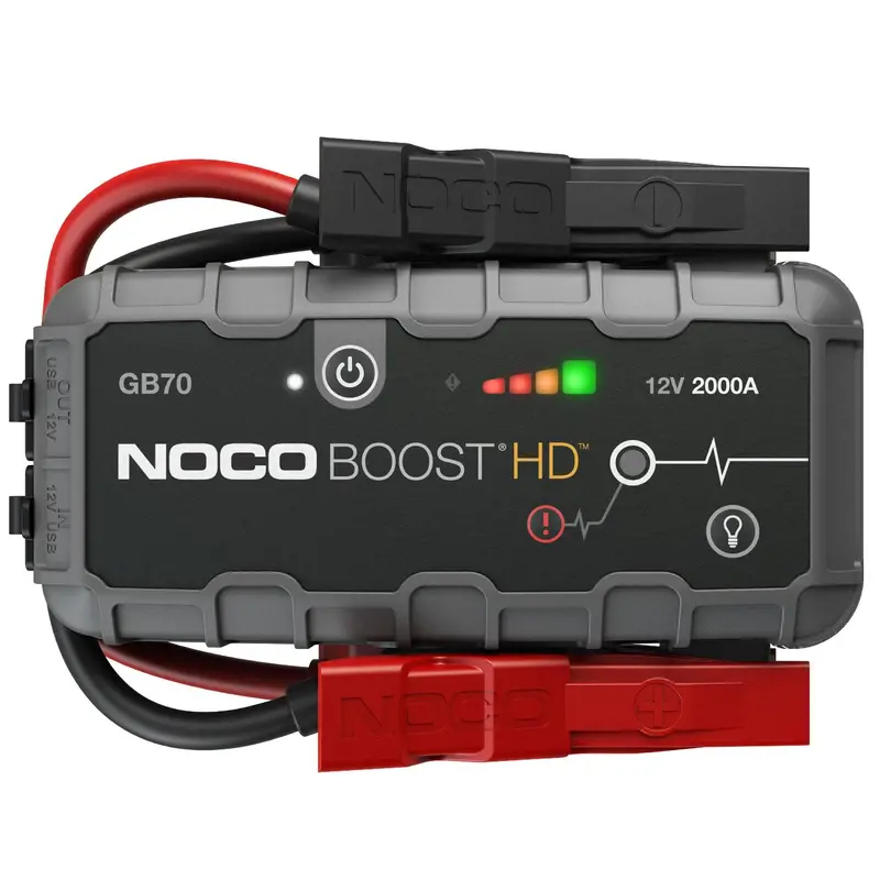 NOCO GB70 UltraSafe 2000A 12V Lithium Jump Starter for Cars and Trucks