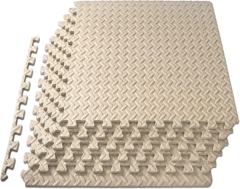 Non-Slip Interlocking EVA Foam Floor Mat Tiles for Play or Fitness