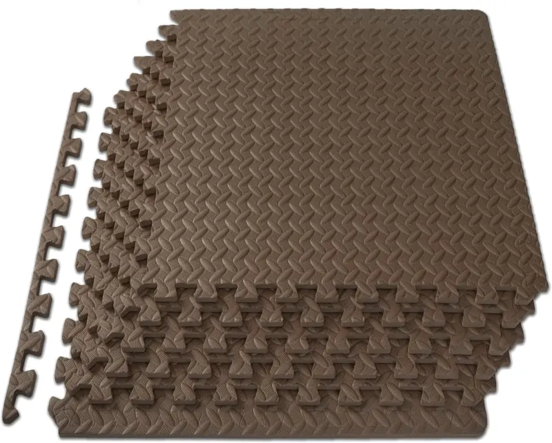 Non-Slip Interlocking EVA Foam Floor Mat Tiles for Play or Fitness