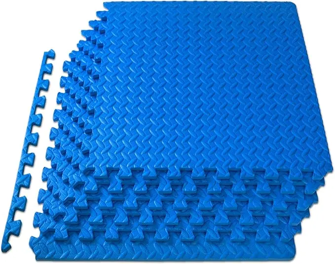 Non-Slip Interlocking EVA Foam Floor Mat Tiles for Play or Fitness