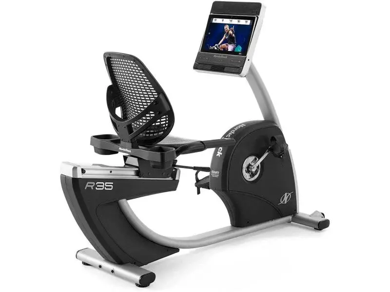NordicTrack Commercial R35 Recumbent Bike – Console-Driven Cardio with Ergonomic Support