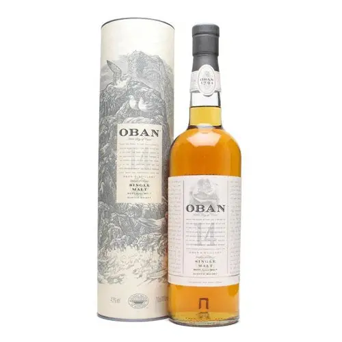 Oban 14-Year-Old Highland Single Malt Scotch Whisky – 750ml