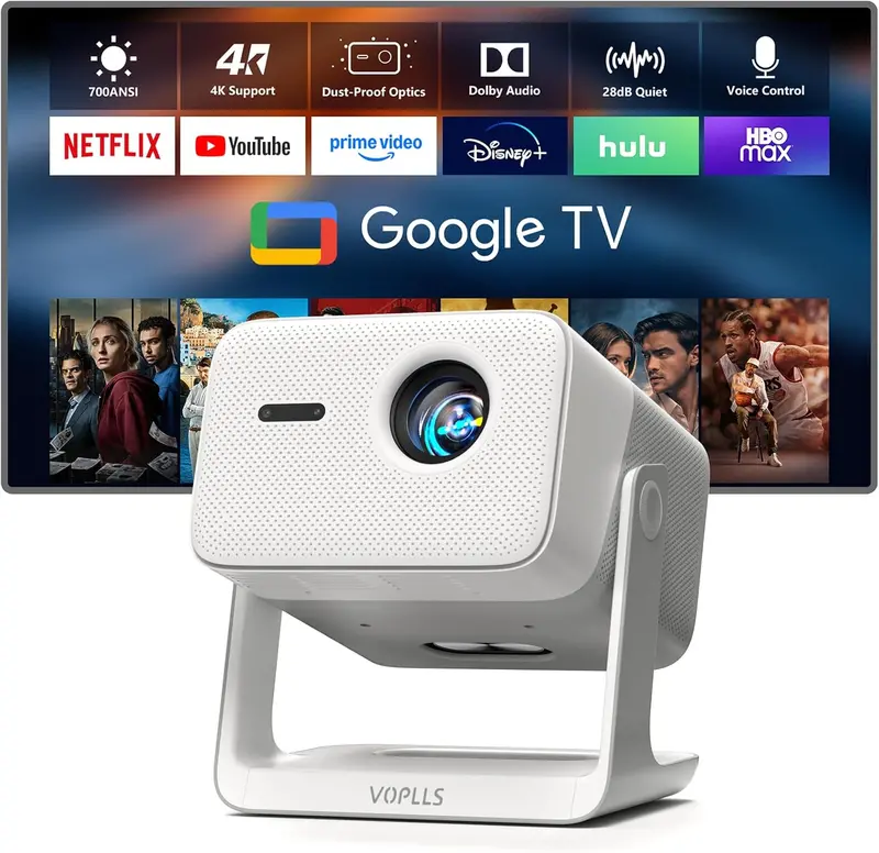 Officially Licensed 1080P Smart Mini Projector – Ultra-Thin 1.81" WiFi-Enabled Display