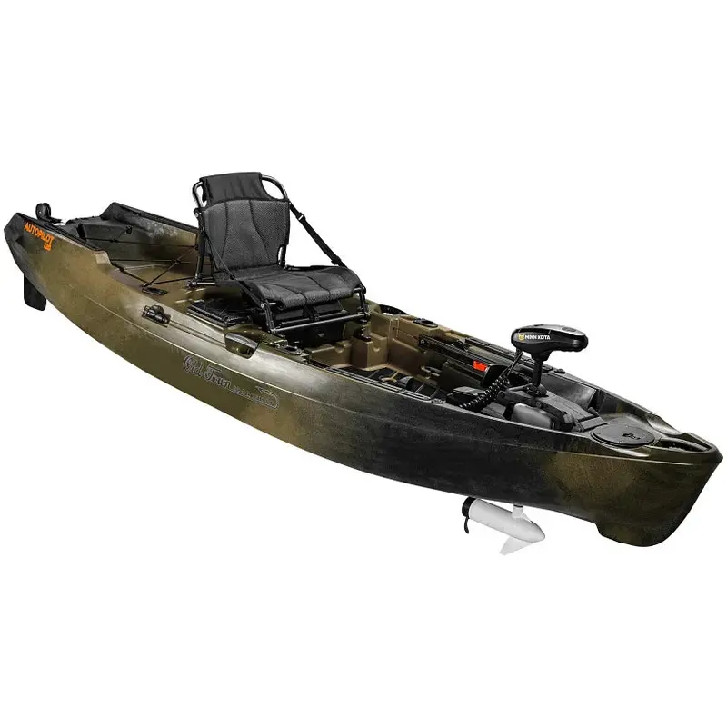 Old Town Sportsman AutoPilot 120 Motorized Fishing Kayak – 12-Foot with Minn Kota Trolling Motor