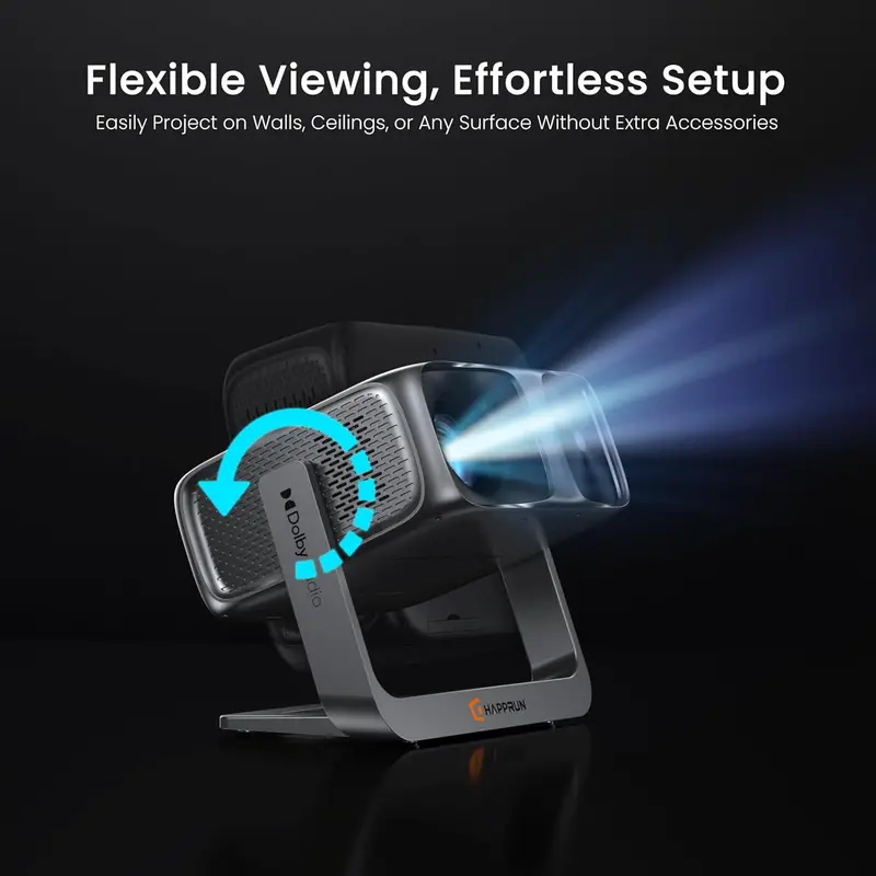 Outdoor-Focused 4K Smart Projector — 2000 ANSI Lumens, Google TV, and Advanced 4K Decoding