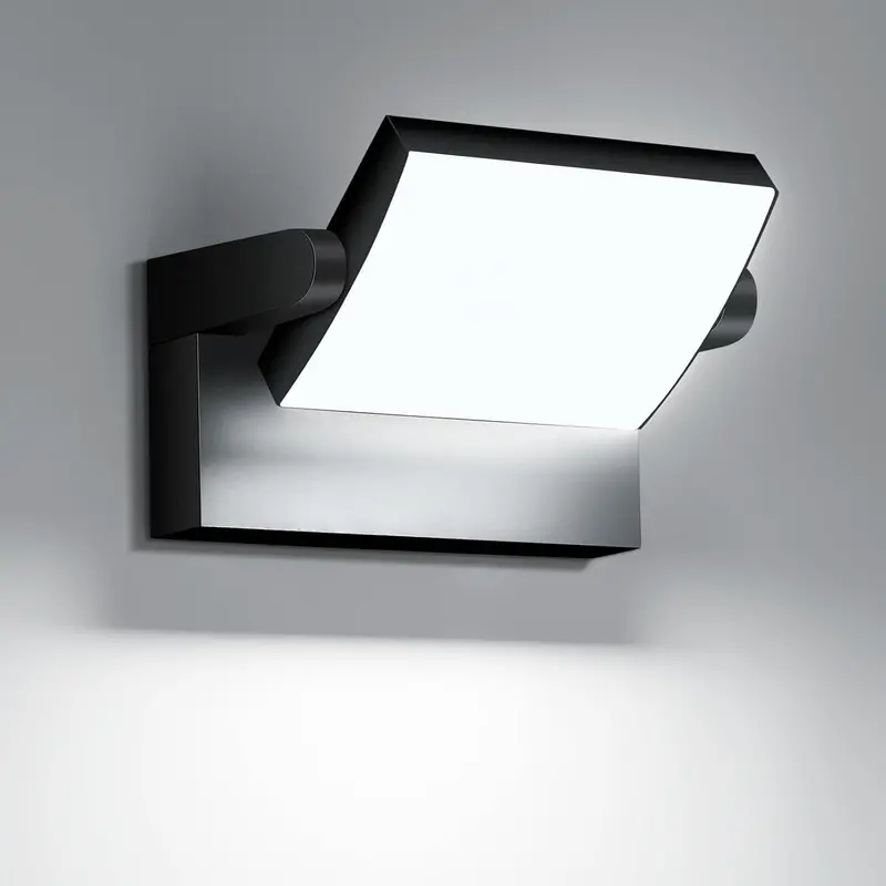 Outdoor LED Wall Light – 40W Waterproof Fixture with Adjustable Beam & 6000K Bright White