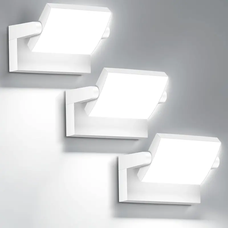 Outdoor LED Wall Light – 40W Waterproof Fixture with Adjustable Beam & 6000K Bright White 6