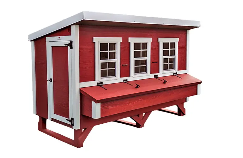 OverEZ XL Chicken Coop – Spacious, Ventilated Housing for Up to 20 Birds