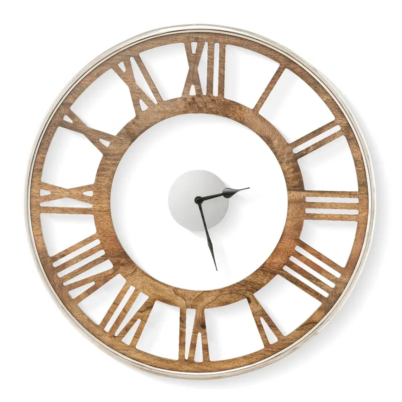 Oversized Modern Wall Clock – Large Face for Living Room or Office