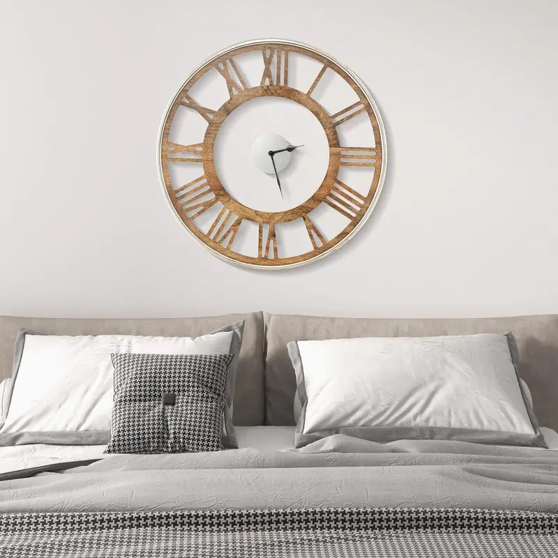 Oversized Modern Wall Clock – Large Face for Living Room or Office