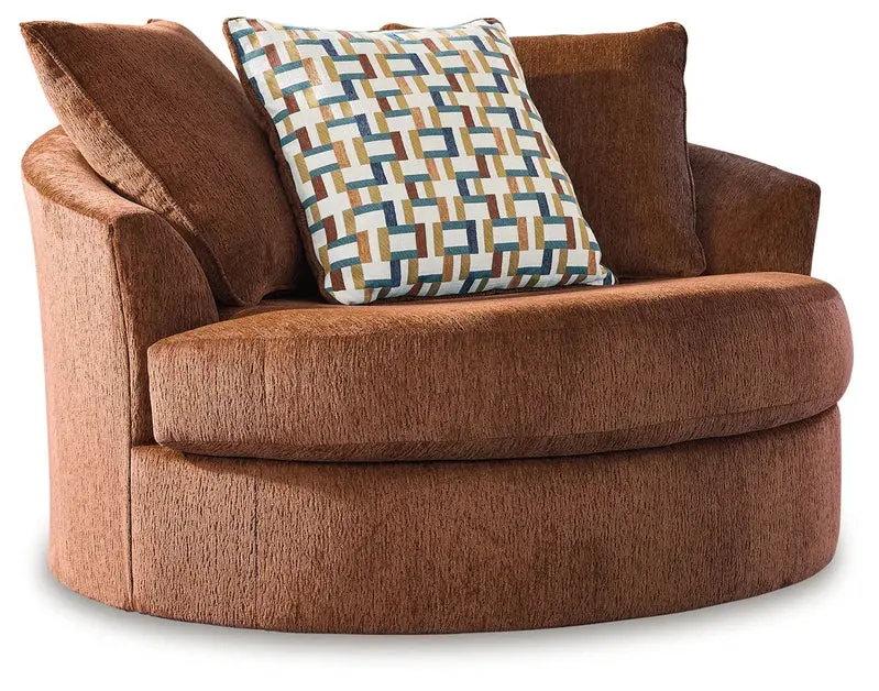 Oversized Swivel Accent Chair – 360° Rotation, Plush Upholstery, Modern Living Room Statement Piece