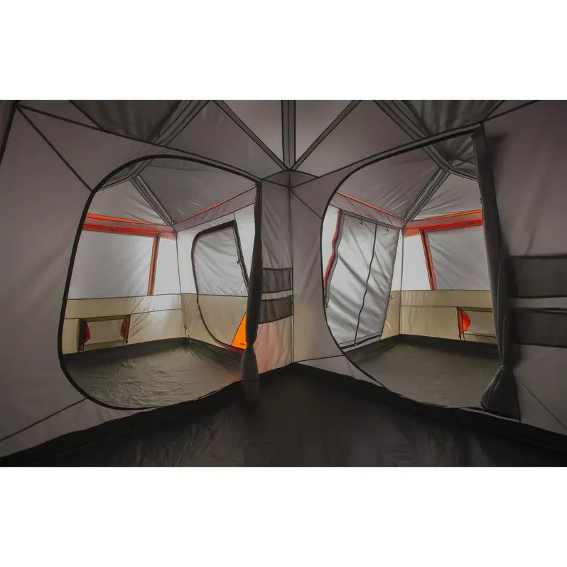 Ozark Trail 12-Person Instant Cabin Tent – Quick-Setup Outdoor Shelter