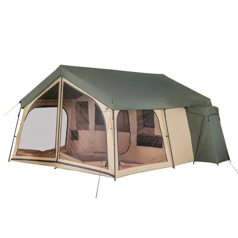 Ozark Trail 14-Person Family Camping Tent – Full-Featured Cabin-Style Shelter