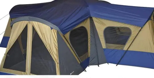 Ozark Trail 14-Person Weatherproof Cabin Tent for Camping