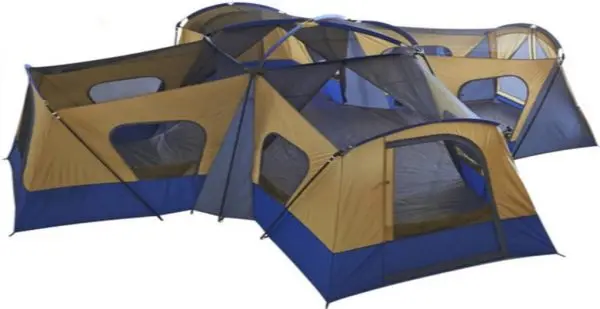 Ozark Trail Base Camp Cabin Tent – Spacious 14-Person Outdoor Shelter with Room Dividers 2