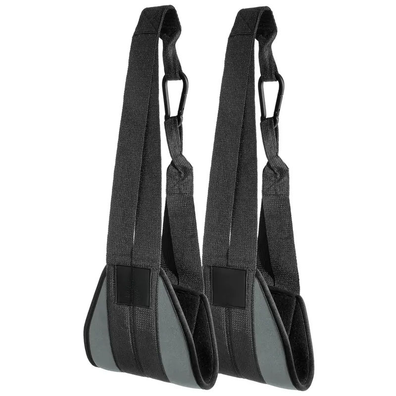 Padded Hanging Ab Straps with Neoprene Grips for Pull-Up Bar Workouts