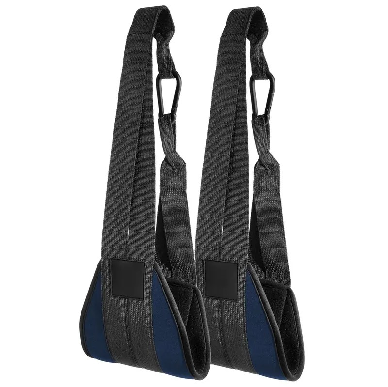 Padded Hanging Ab Straps with Neoprene Grips for Pull-Up Bar Workouts