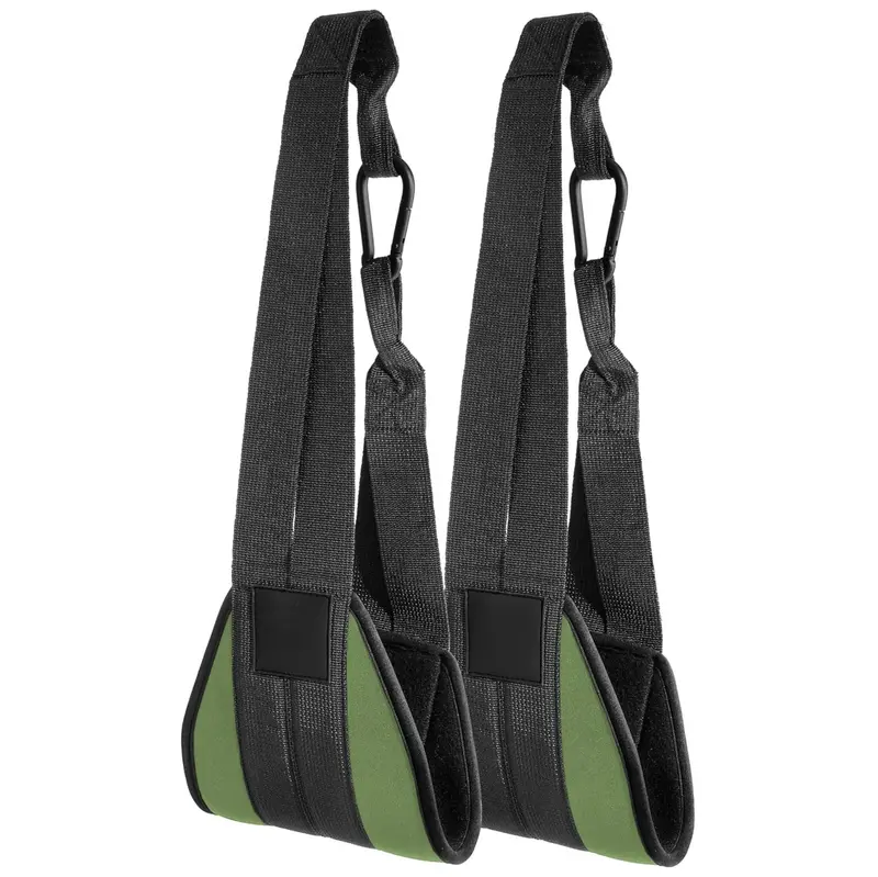 Padded Hanging Ab Straps with Neoprene Grips for Pull-Up Bar Workouts