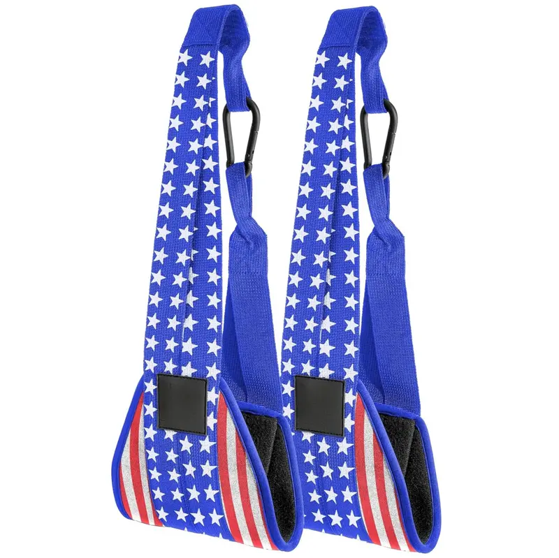 Padded Hanging Ab Straps with Neoprene Grips for Pull-Up Bar Workouts