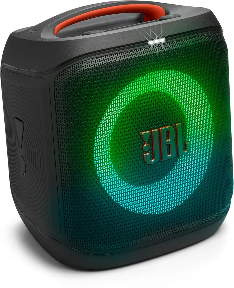 PartyBox Encore Essential 2 Portable Bluetooth Speaker with 15-Hour Battery & IPX4 Splash Resistance