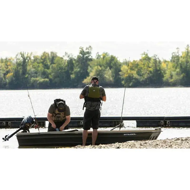 Pelican Intruder 12 Jon Fishing Boat – 12-Foot Lightweight Aluminum Fishing Craft
