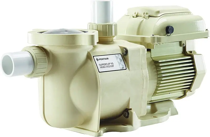 Pentair SuperFlo VS EC-342001 Energy-Efficient Pool Pump – 1.5 HP, Variable Speed, ENERGY STAR Certified (Almond)
