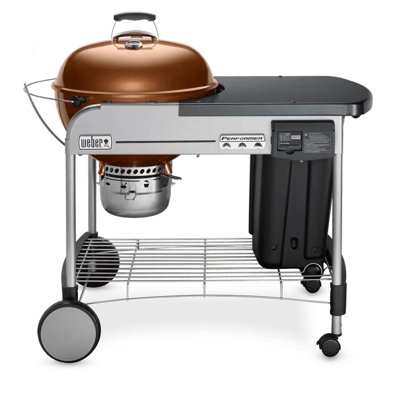 Performer Deluxe 22-Inch Charcoal Grill – Premium Heavy-Gauge Steel Construction