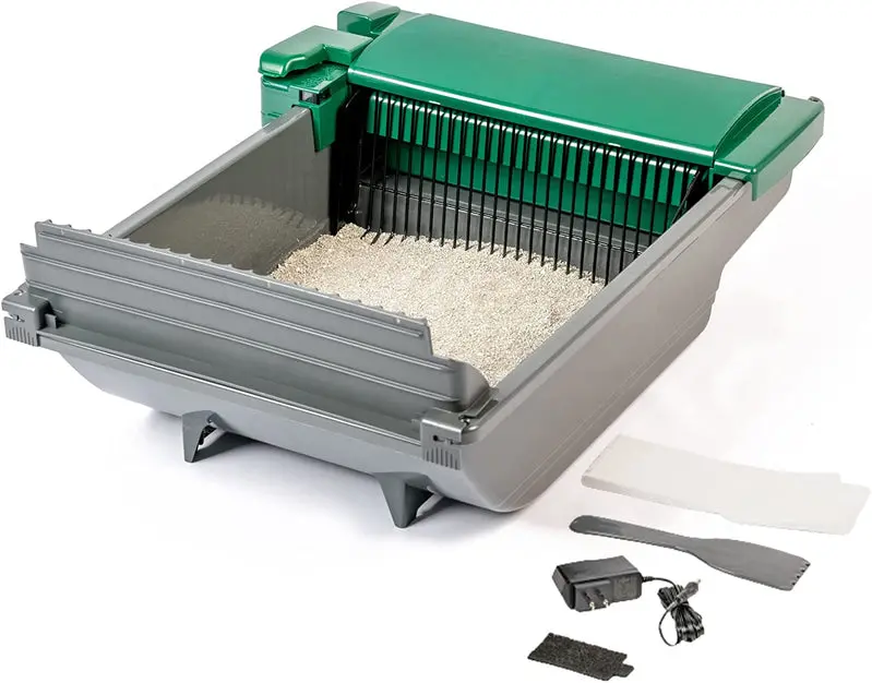 Pet Zone Smart Scoop Self-Cleaning Automatic Litter Box – No Subscription Refills Required